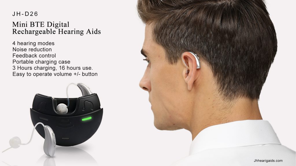 rechargeable bte hearing aid