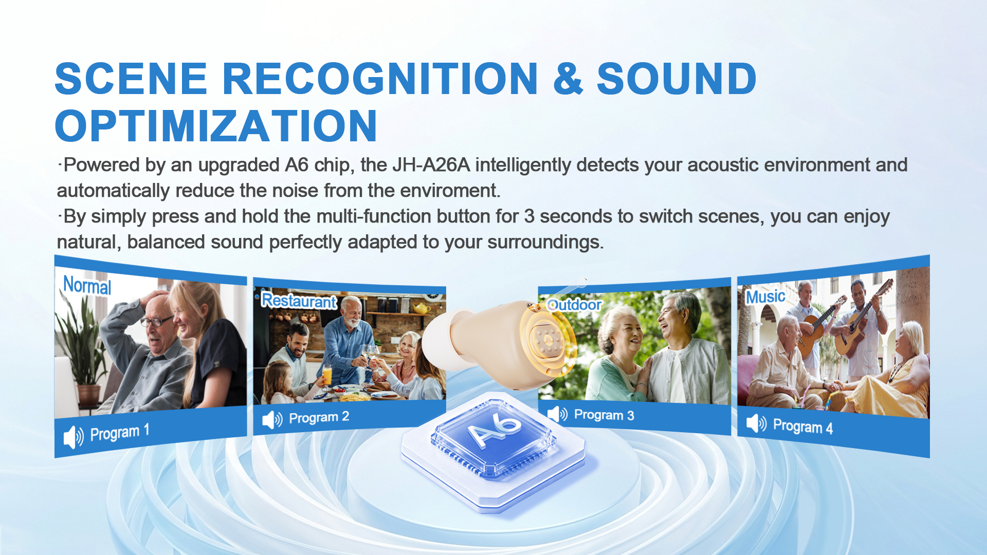 4 hearing programs scene recognition