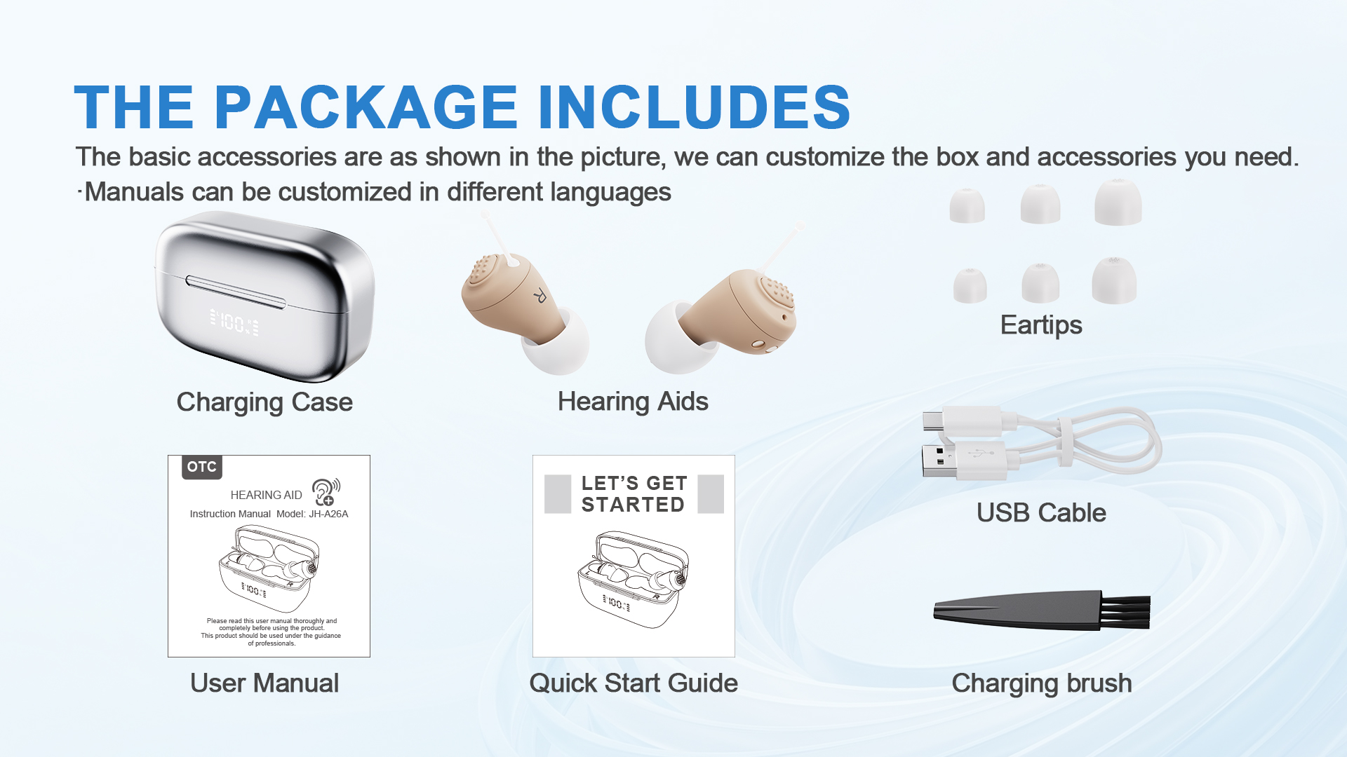 JH-A26A package contents