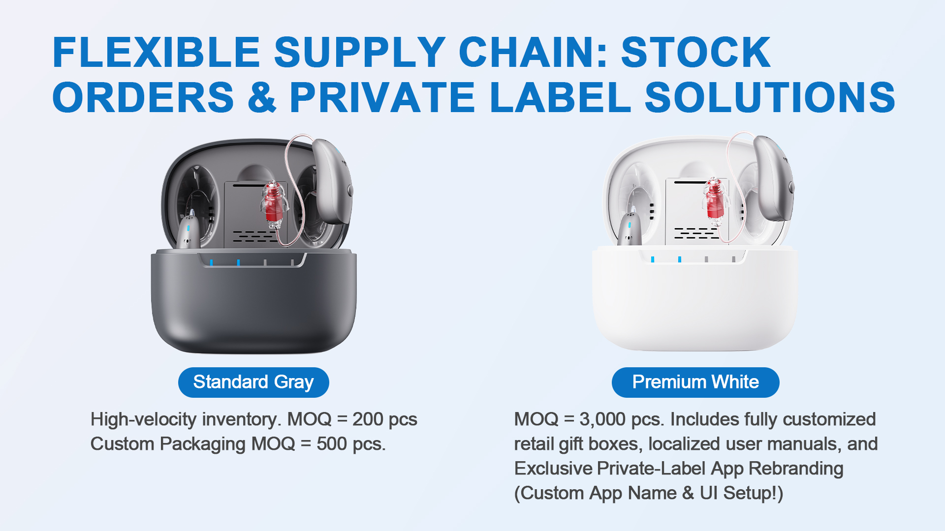 JH-DW1B flexible supply chain stock orders private label solutions
